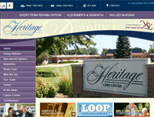 Tablet Screenshot of heritagefairbury.com